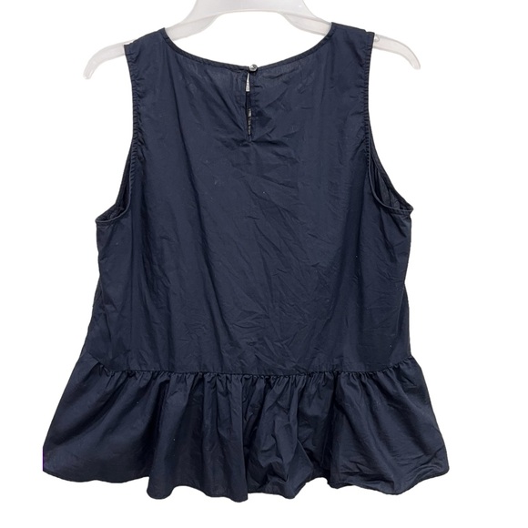 Madewell Embroidered Peplum Tank Top Size M - Picture 7 of 15